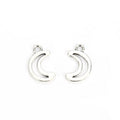 Antique Silver Zinc Alloy Moon Stars Charm Pendant for DIY Necklace Bracelet Jewelry Making view 2
