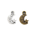 Zinc Alloy Crescent Moon Charm Pendant No.513453 for DIY Necklace Bracelet Jewelry Making view 4