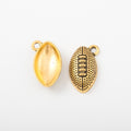 Zinc Alloy Rugby Ball Charm Pendant for DIY Necklace Bracelet Jewelry Making view 4