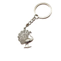 Zinc Alloy Simple Peacock Keychain Bag Charm Gift view 5