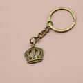 Zinc Alloy Crown Keychain Gift Bag Charm view 6