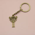 Alloy Butterfly Fairy Keychain Bag Charm view 6
