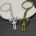 Alloy Butterfly Fairy Keychain Bag Charm view 4