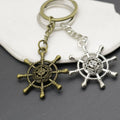 Metal Minimalist Oar Keychain Bag Charm view 3