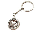 Metal Clock Keychain Bag Charm Gift view 5