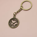 Metal Clock Keychain Bag Charm Gift view 6