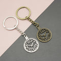 Metal Clock Keychain Bag Charm Gift view 1