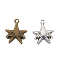Zinc Alloy Pentagon Charm Pendant No.291863 for DIY Necklace Bracelet Jewelry Making view 4