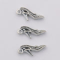 Zinc Alloy High Heel Charm Pendant for DIY Necklace Bracelet Jewelry Making view 3