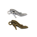 Zinc Alloy High Heel Charm Pendant for DIY Necklace Bracelet Jewelry Making view 4
