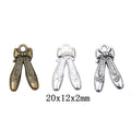 Zinc Alloy Ballet Shoes Charm Pendant for DIY Necklace Bracelet Jewelry Making view 1