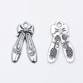 Zinc Alloy Ballet Shoes Charm Pendant for DIY Necklace Bracelet Jewelry Making view 3