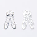 Zinc Alloy Ballet Shoes Charm Pendant for DIY Necklace Bracelet Jewelry Making view 4