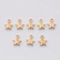 Zinc Alloy Star Charm Pendant No.029940 for DIY Necklace Bracelet Jewelry Making view 2