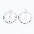 Zinc Alloy Clock Gear Charm Pendant No.158725 for DIY Necklace Bracelet Jewelry Making view 2