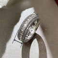 Unisex Hip Hop Micro Pave Ring, Personalized Niche Fashion Jewelry With Premium Look view 5