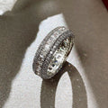 Unisex Hip Hop Micro Pave Ring, Personalized Niche Fashion Jewelry With Premium Look view 3