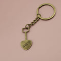 Zinc Alloy Shovel Keychain Tool Gift Key Ring view 6