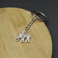 Metal Elephant Keychain Bag Charm (5402) view 4