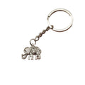 Metal Elephant Keychain Bag Charm (5402) view 5