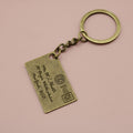 Zinc Alloy Envelope Letter Keychain Bag Charm Gift view 6