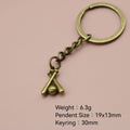 Metal Simple Baseball Keychain For Sports Gift Key Ring view 2