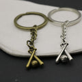 Metal Simple Baseball Keychain For Sports Gift Key Ring view 4