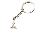 Zinc Alloy I Love Hiking Keychain For Outdoor Gift view 5