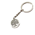Metal Double Sided Tree Of Life Keychain Key Ring Gift view 5