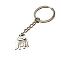 Zinc Alloy Frog Keychain for Bag Charm Gift view 5