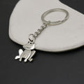 Zinc Alloy Frog Keychain for Bag Charm Gift view 3