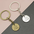 Metal Live Your Dream Keychain Gift view 1