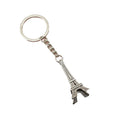 Metal Eiffel Tower Keychain For Bag Charm Gift – Silver view 5