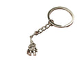Metal Santa Claus Keychain Christmas Holiday Bag Charm Gift view 5