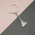 Metal Billiard Snooker Ball Keychain Sports Key Ring Gift view 1
