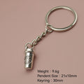 Zinc Alloy 3D Coffee Cup Keychain For Bag Charm Gift view 2