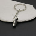 Zinc Alloy 3D Coffee Cup Keychain For Bag Charm Gift view 4