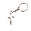 Metal Cross Keychain Bag Charm – Silver view 5