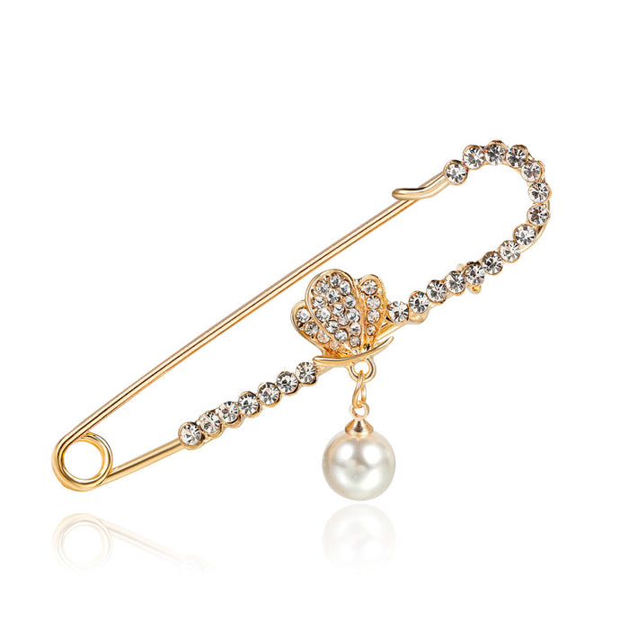 Gold Tone Silver Tone Ribbon Bow Metal Brooch Pin 1 Pictured Designs 1 Pictured Designs