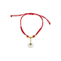 New Chinese Style Red Handmade Braided Bracelet With Candy Goldfish And Lion Dance Pendant view 5