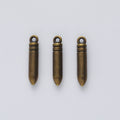 Zinc Alloy Bullet Charm Pendant No.172292 for DIY Necklace Bracelet Jewelry Making view 3
