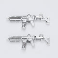 Antique Silver Zinc Alloy Gun Charm Pendant No.280044 for DIY Necklace Bracelet Jewelry Making view 1