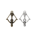 Zinc Alloy Bow And Arrow Charm Pendant No.577982 for DIY Necklace Bracelet Jewelry Making view 4