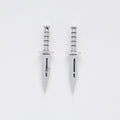 Zinc Alloy Knife Charm Pendant No.625958 for DIY Necklace Bracelet Jewelry Making view 3