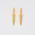 Zinc Alloy Knife Charm Pendant No.625958 for DIY Necklace Bracelet Jewelry Making view 4