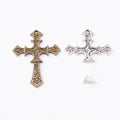 Zinc Alloy Sun Moon Cross Charm Pendant for DIY Necklace Bracelet Jewelry Making view 1