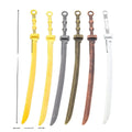 Gold Zinc Alloy Knife Charm Pendant for DIY Necklace Bracelet Jewelry Making view 2