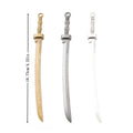 Gold Zinc Alloy Knife Charm Pendant for DIY Necklace Bracelet Jewelry Making view 3