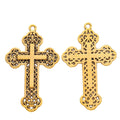 Zinc Alloy Cross Charm Pendant No.281214 for DIY Necklace Bracelet Jewelry Making view 4