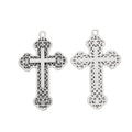 Zinc Alloy Cross Charm Pendant No.281214 for DIY Necklace Bracelet Jewelry Making view 2
